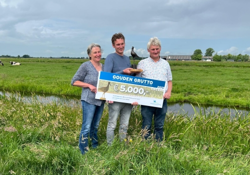 Gouden Grutto voor familie Mulder in Vlist