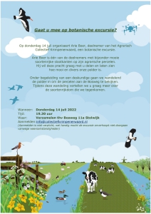 flyer botanische excursie
